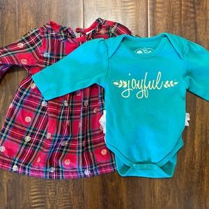 Baby girl holiday lot- Ruffle Butts/Old Navy